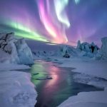 宇宙の彼方へ：音楽に包まれて極光と踊る夜の旅