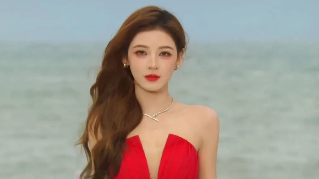 張予曦、ELLE風尚大典で「最強の魅魔」と称賛！赤いドレスの妖艶な美しさにネット騒然