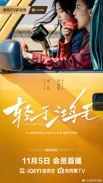 『軽すぎる人生』11月5日配信決定!宋佳&佟麗婭が紡ぐ、涙と笑いの女性友情物語